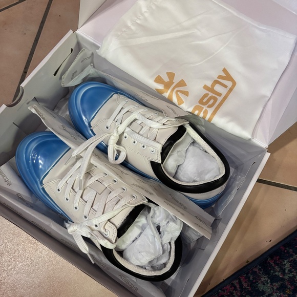 Freshy DIPS blue/white shoes M 10.5 / W 12 UNISEX - Picture 7 of 8